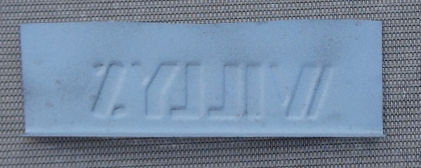 CJ-2A Hood Stamping