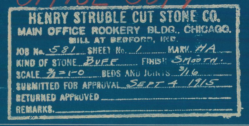 Henry Struble Cut Stone Company