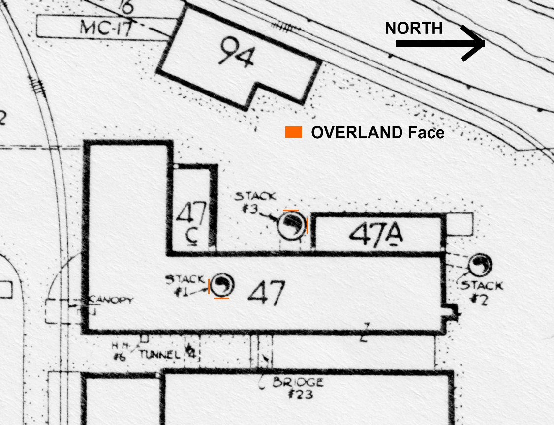 Overland Smoke Stacks - OVERLAND Facing Directions