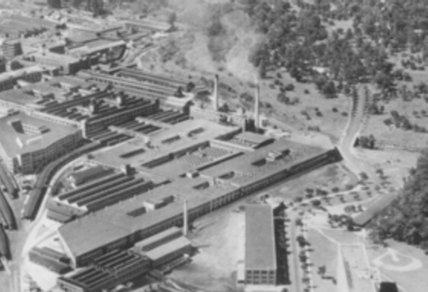 Overland Smoke Stacks - 1928